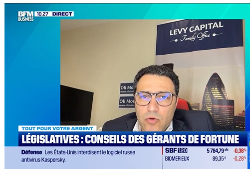 Levy Capital Partners sur BFM